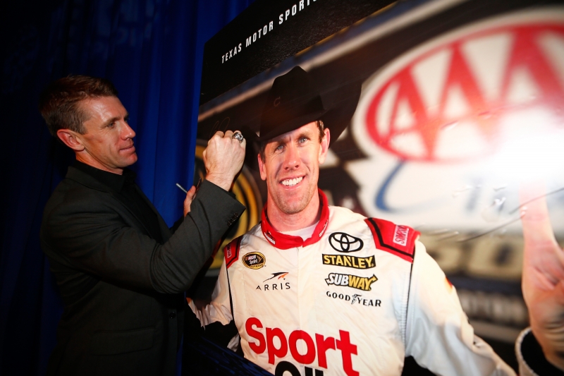 during qualifying for the NASCAR Xfinity Series O'Reilly Auto Parts 300 at Texas Motor Speedway on November 3, 2018 in Fort Worth, Texas.
