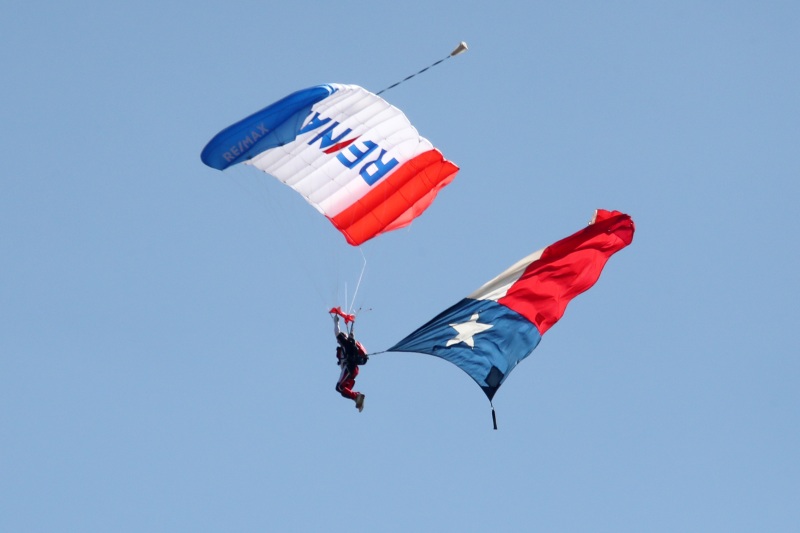Mar 25, 2023; Austin, Texas, USA;  The Texas flag arrives before the NASCAR Xfinity Series Pit Boss 250 presented by USA Today at the Circuit of the Americas. Credit: Michael C. Johnson