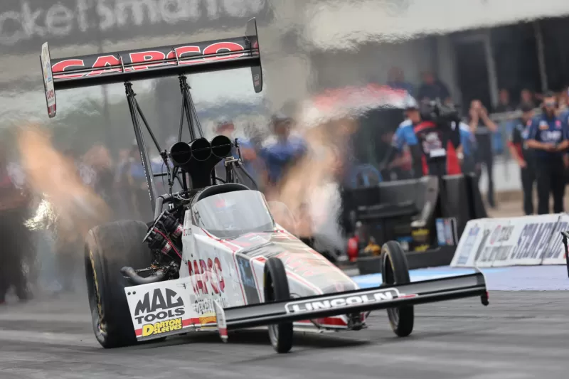 Steve Torrence. Photo courtesy of the NHRA