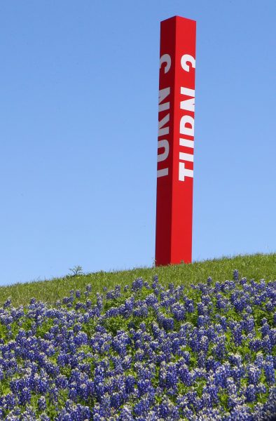 Mar 24, 2023; Austin, Texas, USA;  A general overview of the turn 2 pylon at the Circuit of the Americas. Credit: Michael C. Johnson