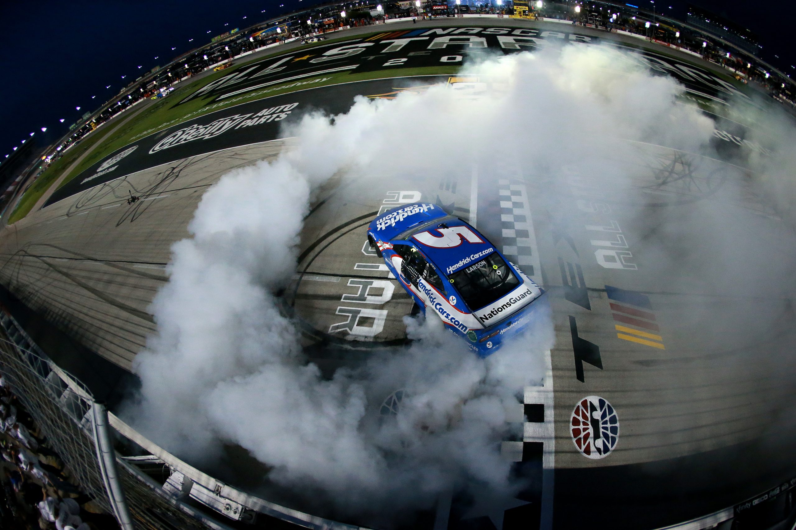 Kyle Larson Continues Hot Streak With NASCAR All-Star Race Win